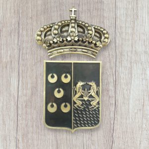 Placa Escudo con Corona